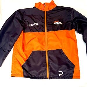 Peak Athletic Orange and Navy Jacket